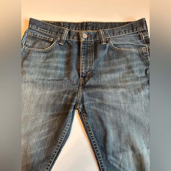 Levi's Blue 508 Regular Taper Straight Jeans Classic Style - Picture 2 of 5